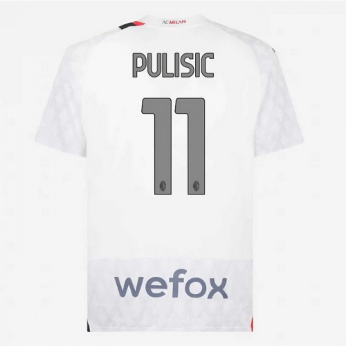 Nogometni Dresovi AC Milan Pulisic 11 Gostujući 2023-24 Nogometni Dresovi AC Milan Pulisic 11 Gostujući 2023-24